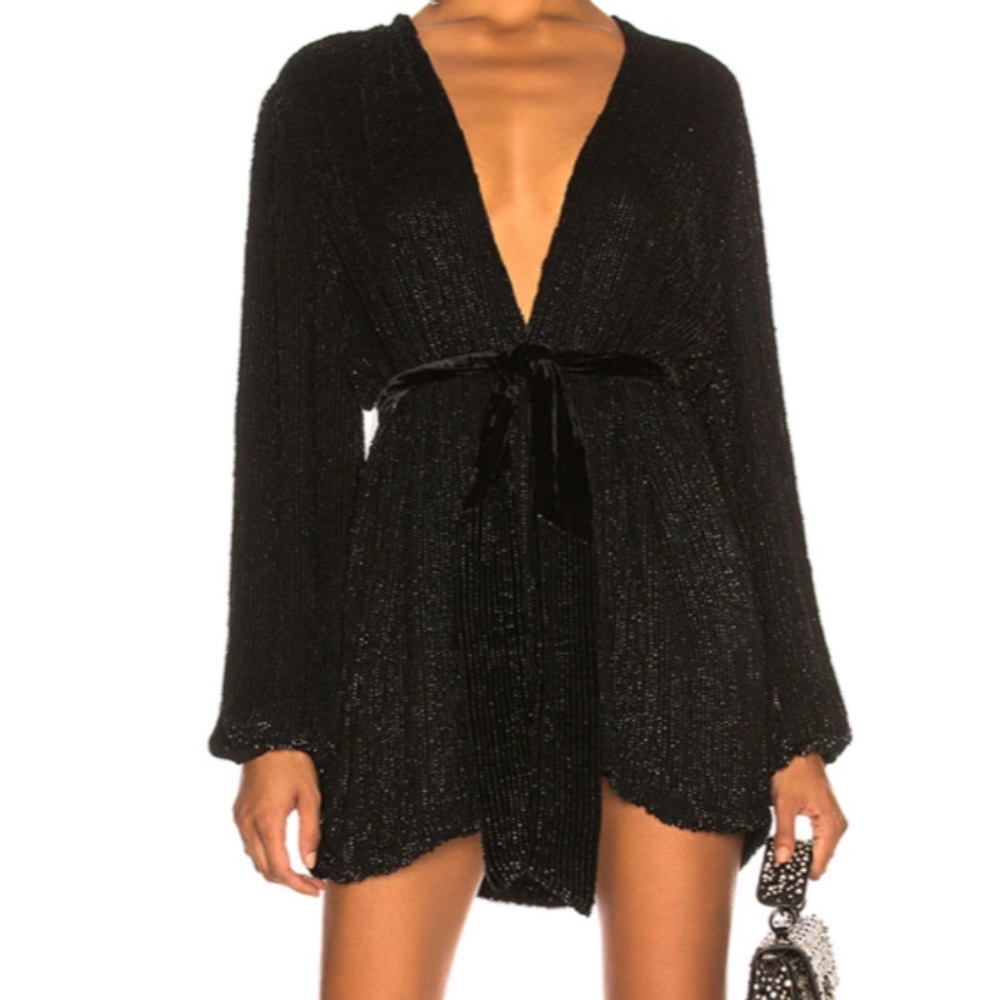 Elegant Black Mini Dress